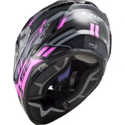 LS2 FF327 Challenger Spin Helmet (Black|Pink) -Deals Helmets Full Face Store 33127 3