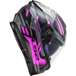 LS2 FF327 Challenger Spin Helmet (Black|Pink) -Deals Helmets Full Face Store 33127 4