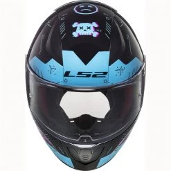 LS2 FF353 Rapid Happy Player Helmet (Black|Sky Blue) 13 LS2 FF353 Rapid Happy Player Helmet (Black|Sky Blue) -Deals Helmets Full Face Store 33131 5