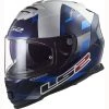 LS2 FF800 Storm McFee Replica Motorcycle Helmet (Blue|White) -Deals Helmets Full Face Store 33135
