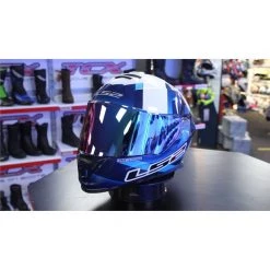 LS2 FF800 Storm McFee Replica Motorcycle Helmet (Blue|White) -Deals Helmets Full Face Store 33135 2