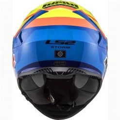 LS2 FF800 Storm Salvaldor Replica Helmet (Blue|Yellow) -Deals Helmets Full Face Store 33136 2