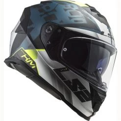 LS2 FF800 Storm Sprinter Helmet (Black|Silver|Cobalt) -Deals Helmets Full Face Store 33138 2
