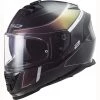 LS2 FF800 Storm Velvet Motorcycle Helmet (Black|Rainbow) -Deals Helmets Full Face Store 33139