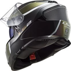 LS2 FF800 Storm Velvet Motorcycle Helmet (Black|Rainbow) -Deals Helmets Full Face Store 33139 2