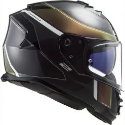 LS2 FF800 Storm Velvet Motorcycle Helmet (Black|Rainbow) -Deals Helmets Full Face Store 33139 6