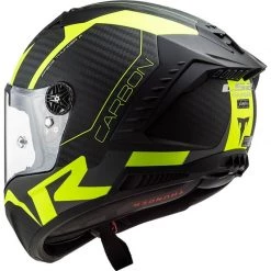 LS2 FF805 Thunder Carbon Racing 1 Helmet (Black|Hi Vis Yellow) -Deals Helmets Full Face Store 33141 2
