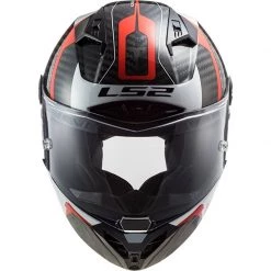 LS2 FF805 Thunder Carbon Racing 1 Helmet (Red|White) -Deals Helmets Full Face Store 33142 2