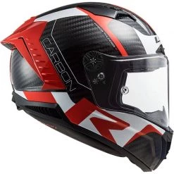 LS2 FF805 Thunder Carbon Racing 1 Helmet (Red|White) -Deals Helmets Full Face Store 33142 4