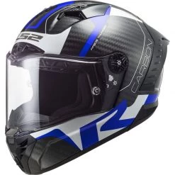 LS2 FF805 Thunder Carbon Racing 1 Helmet (Blue|White)
