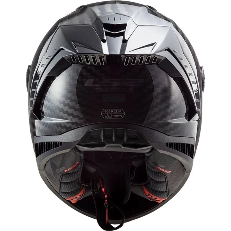 LS2 FF805 Thunder Gloss Carbon Motorcycle Helmet 6 LS2 FF805 Thunder Gloss Carbon Motorcycle Helmet - Image 4