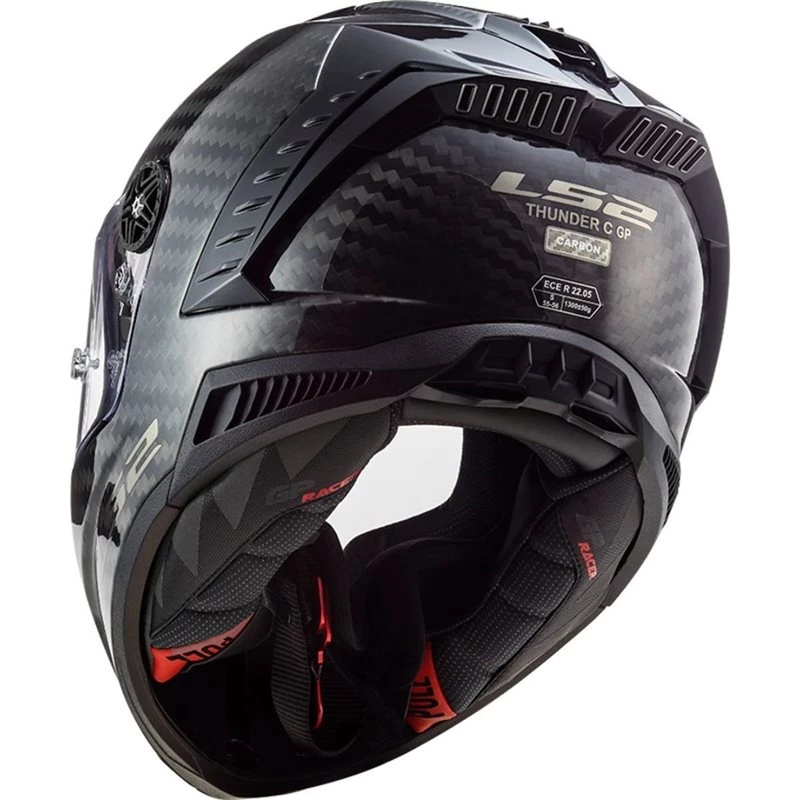 LS2 FF805 Thunder Gloss Carbon Motorcycle Helmet 11 LS2 FF805 Thunder Gloss Carbon Motorcycle Helmet - Image 9