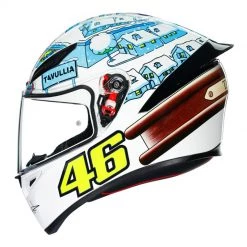 AGV K1 Rossi Winter Test 2017 Motorcycle Helmet -Deals Helmets Full Face Store 33398 5
