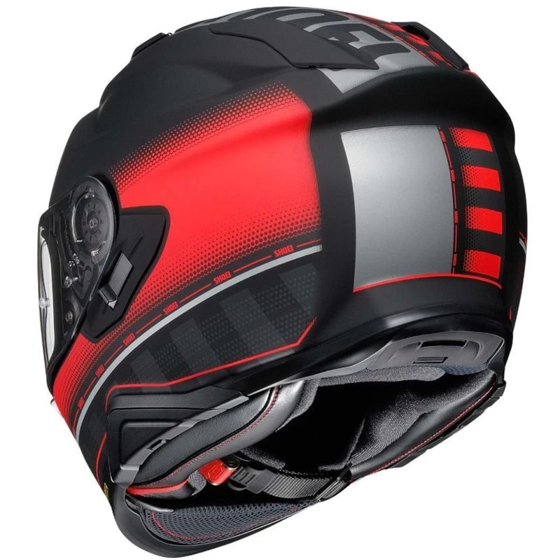 Shoei GT Air 2 Tesseract TC1 Helmet (Matt Black|Red) 6 Shoei GT Air 2 Tesseract TC1 Helmet (Matt Black|Red) - Image 4