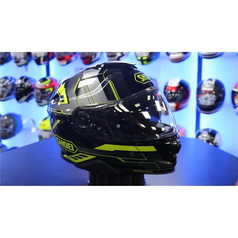 Shoei GT Air 2 Aperture TC3 Helmet (Black|Yellow|Grey) 4 Shoei GT Air 2 Aperture TC3 Helmet (Black|Yellow|Grey) - Image 2