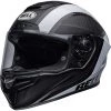 Bell Race Star DLX Tantrum 2 Helmet (Black/White) -Deals Helmets Full Face Store 33451