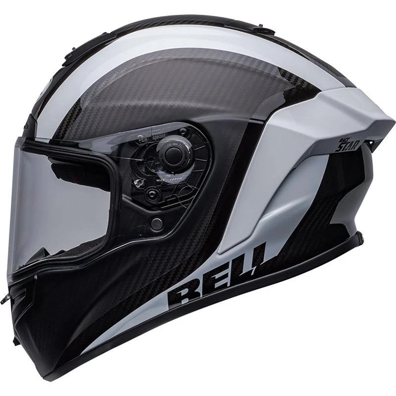 Bell Race Star DLX Tantrum 2 Helmet (Black/White) 5 Bell Race Star DLX Tantrum 2 Helmet (Black/White) - Image 3