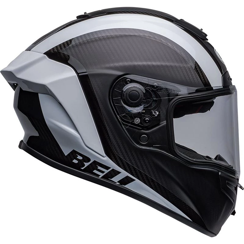 Bell Race Star DLX Tantrum 2 Helmet (Black/White) 6 Bell Race Star DLX Tantrum 2 Helmet (Black/White) - Image 4