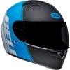 Bell Qualifier Ascent Helmet (Black/Cyan) -Deals Helmets Full Face Store 33522