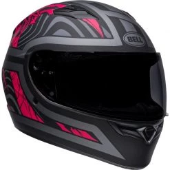 Bell Qualifier Rebel Helmet (Black/Pink)
