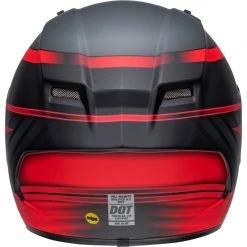 Bell Qualifier DLX MIPS Raiser Helmet (Matte Black/Crimson) -Deals Helmets Full Face Store 33877 4
