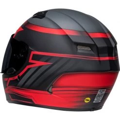 Bell Qualifier DLX MIPS Raiser Helmet (Matte Black/Crimson) -Deals Helmets Full Face Store 33877 5