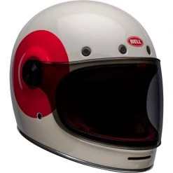 Bell Bullitt TT Helmet (Gloss Vintage White/Oxblood)