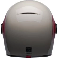 Bell Bullitt TT Helmet (Gloss Vintage White/Oxblood) -Deals Helmets Full Face Store 33885 4
