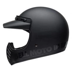 Bell Moto 3 Blackout Helmet (Matte/Gloss Black) -Deals Helmets Full Face Store 33890 4