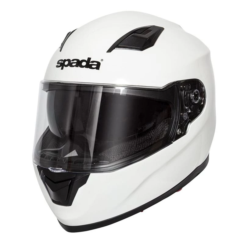 Spada SP17 Motorcycle Helmet (White) 6 Spada SP17 Motorcycle Helmet (White) - Image 4