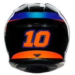 AGV K6 Marini Sky Racing Replica Helmet (Black|Blue|Orange) 15 AGV K6 Marini Sky Racing Replica Helmet (Black|Blue|Orange) -Deals Helmets Full Face Store 34347 5