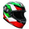 AGV K6 Excite Italy Helmet (Red|White|Green) 2 AGV K6 Excite Italy Helmet (Red|White|Green) -Deals Helmets Full Face Store 34348