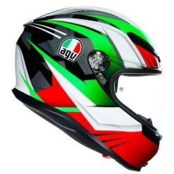 AGV K6 Excite Italy Helmet (Red|White|Green) -Deals Helmets Full Face Store 34348 2
