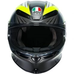 AGV K6 Excite Helmet (Grey|Flo Yellow) 13 AGV K6 Excite Helmet (Grey|Flo Yellow) -Deals Helmets Full Face Store 34349 3