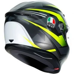 AGV K6 Excite Helmet (Grey|Flo Yellow) 15 AGV K6 Excite Helmet (Grey|Flo Yellow) -Deals Helmets Full Face Store 34349 5