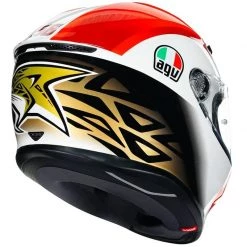 AGV K6 SIC58 Helmet (White|Red) -Deals Helmets Full Face Store 34350 4