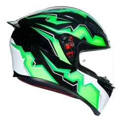 AGV K1 Helmet Kripton (Black/Green) -Deals Helmets Full Face Store 34353 2