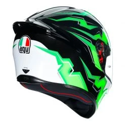 AGV K1 Helmet Kripton (Black/Green) -Deals Helmets Full Face Store 34353 3