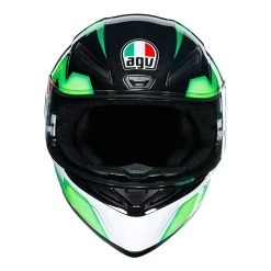 AGV K1 Helmet Kripton (Black/Green) -Deals Helmets Full Face Store 34353 5