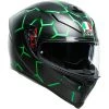 AGV K5-S Vulcanum Helmet (Black|Green) -Deals Helmets Full Face Store 34355