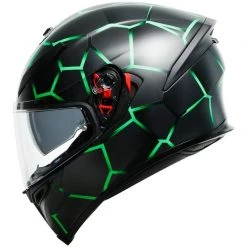 AGV K5-S Vulcanum Helmet (Black|Green) -Deals Helmets Full Face Store 34355 3