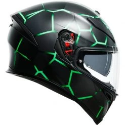 AGV K5-S Vulcanum Helmet (Black|Green) -Deals Helmets Full Face Store 34355 4