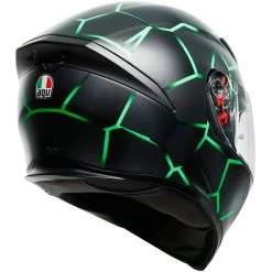 AGV K5-S Vulcanum Helmet (Black|Green) -Deals Helmets Full Face Store 34355 5
