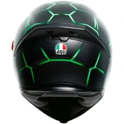 AGV K5-S Vulcanum Helmet (Black|Green) -Deals Helmets Full Face Store 34355 6