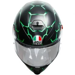 AGV K5-S Vulcanum Helmet (Black|Green) -Deals Helmets Full Face Store 34355 7