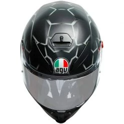 AGV K5-S Vulcanum Helmet (Black|Grey) -Deals Helmets Full Face Store 34356 7